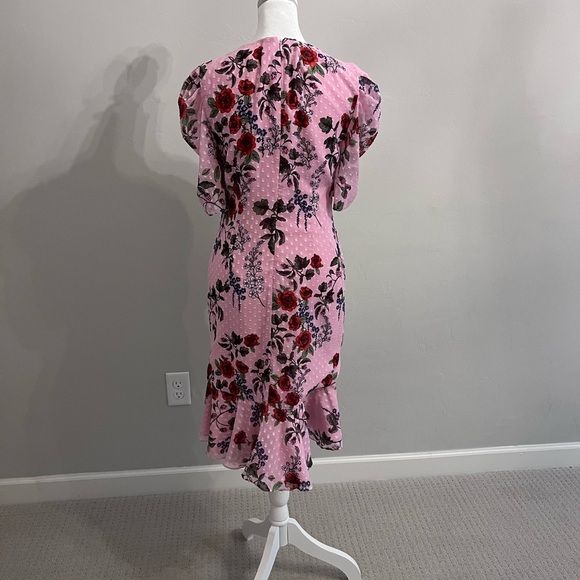Keepsake The Label Floral‎ Pink Ruched Dress - Picture 3 of 6